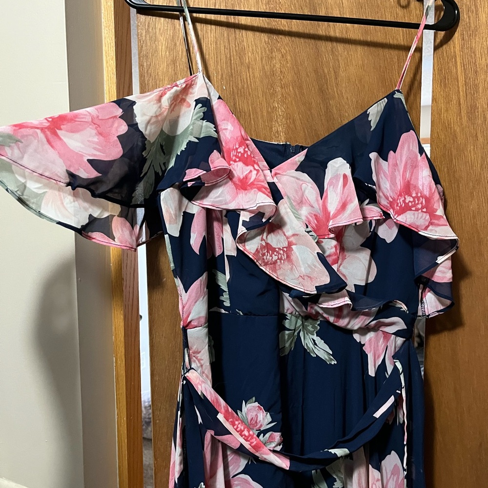 Premier Amour Pink Floral Dress
